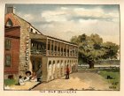 Elisabeth S Tucker 1895 The Old Barracks for J H Ewing Leaves (5K)