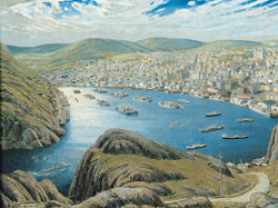 Harold Beament painting